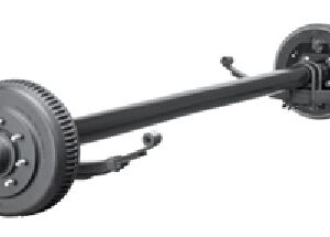 95-80 D60LT Brk Axle, 12x2, Elec, Brk, Flg-EZ Lube 2.250 Seal, 3.00x  8-6.50